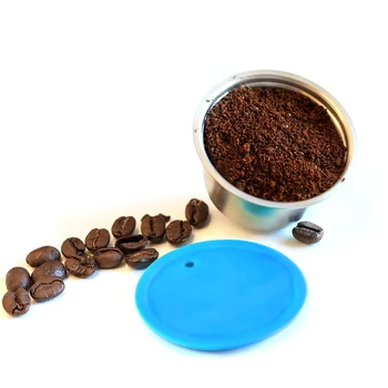 3ks/6pcs Znovu kávové kapsule opakované použitie Filtra Kávy Naplniteľné Kávové Kapsule Kompatibilné Filter Pod Poháre Pre Dolce Gusto