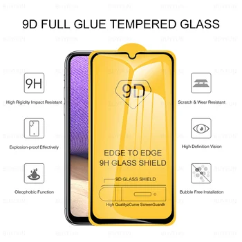 2 ks 9D Tvrdeného Skla Pre Samsung Galaxy A32 5G Screen Protector 9H Plné Pokrytie Bezpečnostné Ochranné Predné Sklo Film Na 32 5G