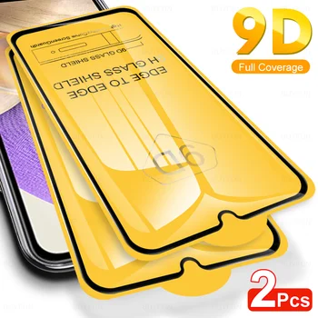 2 ks 9D Tvrdeného Skla Pre Samsung Galaxy A32 5G Screen Protector 9H Plné Pokrytie Bezpečnostné Ochranné Predné Sklo Film Na 32 5G