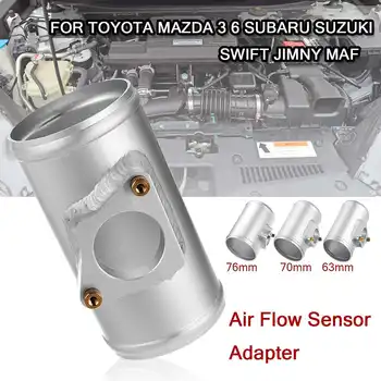63 70 mm Auto Prietok Vzduchu Snímač Namontujte Adaptér MAF Meter Uložiť Paliva A Zvýšenie Výkonu pre Toyota pre Mazda pre Subaru pre SUZUKl