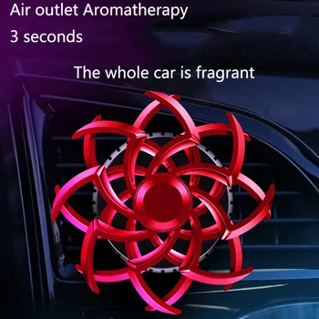 Snowflake auto aromaterapia ornament dekorácie zásuvky rotačné spider auto dodávky auto príslušenstvo vonkajšie dekorácie