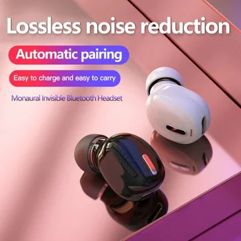 Mini In-Ear 5.0 Bluetooth, Hifi Slúchadlá Bezdrôtové Slúchadlá S Mikrofónom Športové Slúchadlá Stereo Slúchadlá Pre Všetky Telefóny