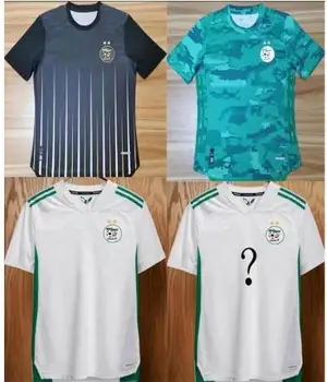 2020 2021 Alžírsko MAHREZ tričko 20 21 SLIMANI ZELENÁ ČIERNA mužov ŠKOLENIA Košele