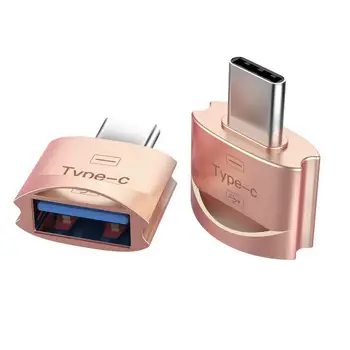 USB 3.1 Typu C Otg Adaptér Konektor Pre Macbook Pro Oneplus 7 pro Samsung S10 S9 S8 Xiao Mi 9 Huawei Typ C OTG