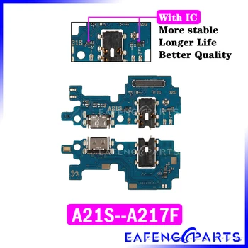 Dock Konektor Micro USB A217F A71 A415F Nabíjací Port Flex Kábel Mikrofónu A115F Plnenie Rada Pre Samsung A715F A51 A21S A315