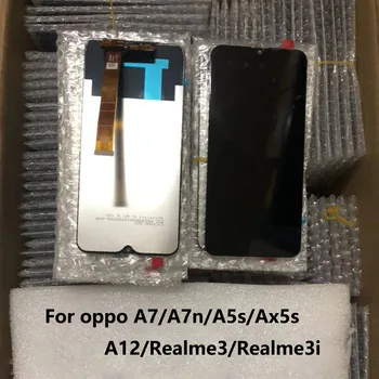 Pre OPPO A7 A7n A5s Ax5s A12 Realme3 Realme3i LCD Displej Dotykový Panel Digitalizátorom. Montáž Realme 3 3i Náhradné Diely