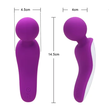 Magic AV Prútik Stimuláciu Klitorisu Ženská Masturbácia, Sexuálne Hračky pre Ženy 9 Rýchlosť Upozorňuje Masér Stick Mini Vibrátor
