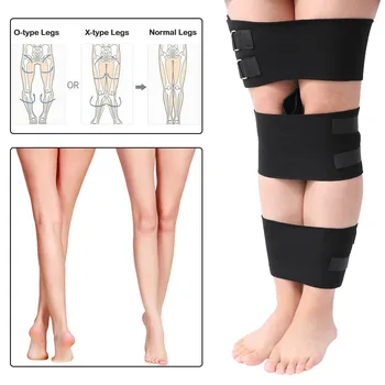 Držanie tela Corrector 3ks/Set O/X Nohy Oprava Traky Obväz Zraziť koleno Bowlegs Protetických Vyrovnávaním Stehno, Koleno Podložky Podporu