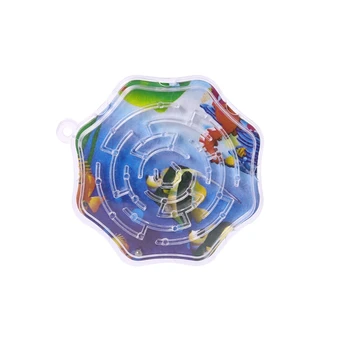 2021 Nové 10Pcs Magic Octagon Puzzle Rýchlosť Labyrint Sledovať Bludisko Hračka Pre Deti, Deti Darček