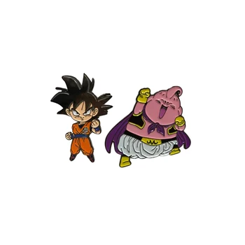 Super Goku & Buu smalt pin nastaviť