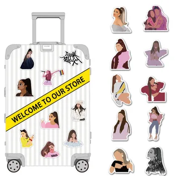 10/30/50Pcs/Set Americká speváčka Ariana Grande Pre Snowboard Notebook Batožiny Chladnička Auto - Styling Vinyl Odtlačkový Domova Nálepky