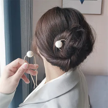 Japonsko Vlasy Palice Ženy U Shape Hairclip Jednoduchosť Farebné Dievčatá, Sponky Do Vlasov, Svadobné Svadobné Účesy Dizajn Nástroje Dary