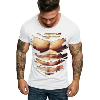 2021 nových mužov a žien zábavné vzor 3D tlač T-shirt módne bežné mužov a žien svalov okrúhlym výstrihom, krátky rukáv XXS-6XL