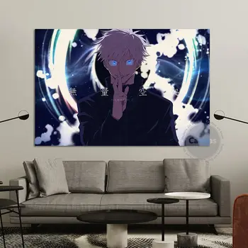 Plátno Anime Gojo Satoru Jujutsu Kaisen Obrázky, Domáce Dekorácie, Obrazy Plagát HD Vytlačí Wall Art Modulárny Obývacia Izba