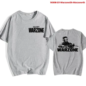 Horúca Hra Call of Duty Warzone Print T Shirt Teen Mužov, Chlapcov 2021 Letné Módne Tričko Ženy Call of Duty Warzone Pohode Streetwear