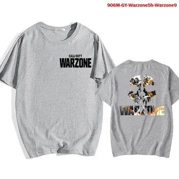 Horúca Hra Call of Duty Warzone Print T Shirt Teen Mužov, Chlapcov 2021 Letné Módne Tričko Ženy Call of Duty Warzone Pohode Streetwear