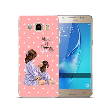 Super Mama Dievča Mama Chlapec Dieťa Mäkké Silikónové Telefón Prípade Kryt Pre Samsung Galaxy J3 J6 J4 Plus J8 2018 J2 J5 Prime J330 J530 J730
