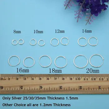 AIDE Jednoduchý Mini Hoop Náušnice 925 Sterling Silver Šperky Pre Ženy Ucho Pracky Kolo Kruhu Earing Šperky Pendientes Plata