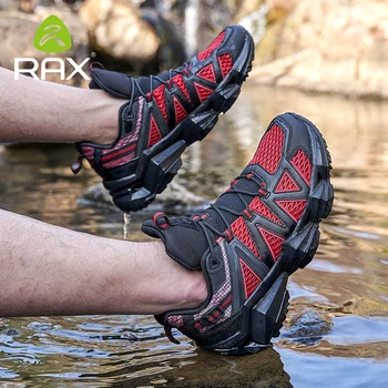 Rax Mens Priedušná Trekové Topánky Mužov Športové Tenisky Aqua Topánky Vody Turistika Vonkajšie Tenisky Chôdza Rybárske Topánky Zapatos