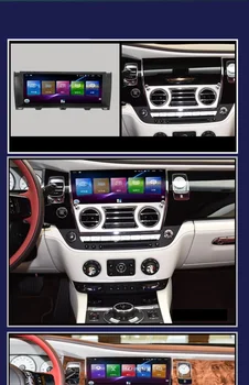 Auto Multimediálne Stereo Tesla Obrazovke Android, 10 Prehrávač Carplay Pre Rolls Royce Ghost a Phantom Wraith GPS Navigácie Vedúci Jednotky DVD