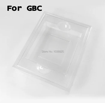 1pc Jasné, Plastové Kartón Kazety Prípadoch Boxy Blister balenie Vložiť Vnútorný Zásobník Vložkou pre Gameboy Color pre VOP JP verzia