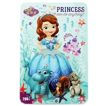 Disney Princezná Sophia Železa Okno Drevené Puzzle 200 Kusov V Ranom Detstve Vzdelávacie Hračky Hobby Hry Pre Deti Darček