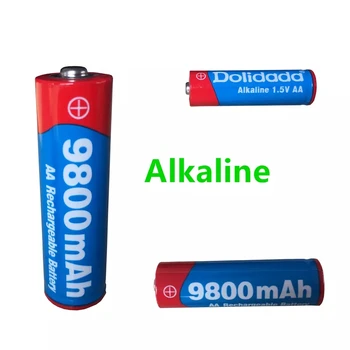 Nová Značka 4-30PCS AA 9800mAh Nabíjateľné Batérie 1,5 V Nové Alkalické Nabíjateľná Batery ForElectronic Produkty Doprava Zdarma