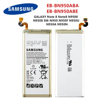 SAMSUNG Pôvodnej EB-BN950ABA EB-BN950ABE 3300mAh Batéria Pre Samsung GALAXY Note 8 N9500 N9508 SM-N950 N950F N950U N950A N950N