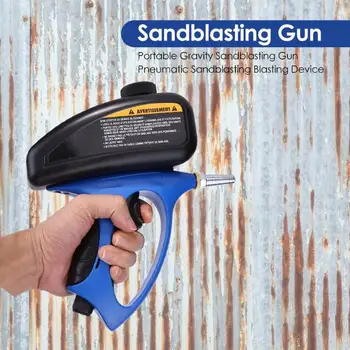 Ručné Pneumatické antikoróznych Sandblaster Ochranu Piesku Gravitácie Sandblasting Zbraň Mini Vzduchu Sandblaster Nástroje