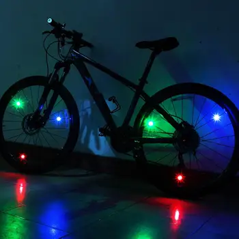 Odolné Pohode Svieti Bicykel Hovoril Svetlá Bezpečnostné Noc Cyklistické Pneumatiky Lampa pre Horský Bicykel Cestný Bicykel Skladací Bicykel