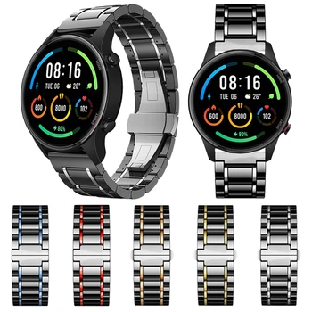 Luxusné Keramické Popruh Pre Xiao mi watch color športové vydanie Band Náramok Smartwatch Watchband Príslušenstvo