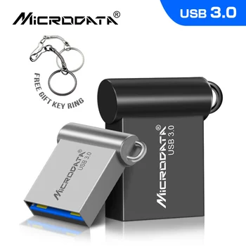 Mini pen drive 64 gb 32 gb USB 3.0 flash disk pero disk USB kľúč 16gb 128gb nepremokavé memory stick skutočná kapacita usb 3.0 disk