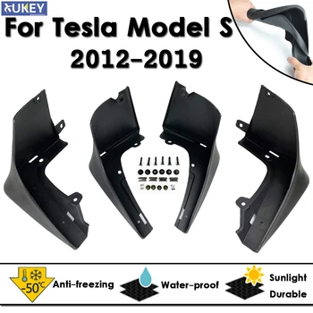 OE Štylizované Tvarovaný Auto Blato Klapky Pre Tesla Model S 2012 2013 2016 2017 2018 2019 Mudflaps Splash Stráže Klapka Blatníky
