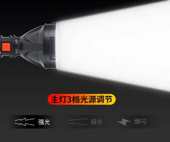 35000Lumens Super Svetlé KLASU Bočné Svetlo LED Baterka vstavanú Batériu Pochodeň Prenosné USB Nabíjateľné Strane Ľahké Nepremokavé