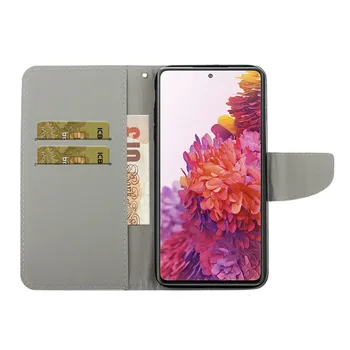 Coque Pre Samsung Galaxy S20 FE 5G alebo 4G Roztomilý Magnetické Kožené puzdro na Samsung S 20 Ultra S20 Plus S20FE Peňaženky Flip Cover
