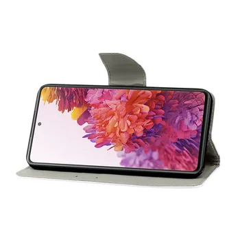 Coque Pre Samsung Galaxy S20 FE 5G alebo 4G Roztomilý Magnetické Kožené puzdro na Samsung S 20 Ultra S20 Plus S20FE Peňaženky Flip Cover