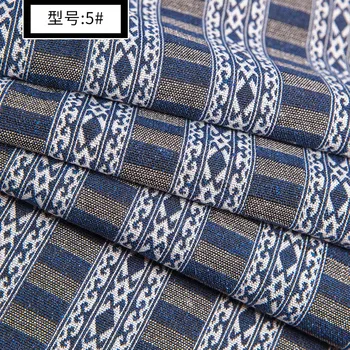 100x150cm Gauč Kryt Textílie DIY Etnických Taška Opony Bavlna Plátené Textilné Tkaniny Pre Patchwork Coushion Materiálov Handričkou Tissu