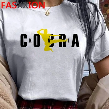 Cobra Kai t-shirt tričko mužov streetwear kawaii pár oblečenie pár tumblr t-shirt vintage tumblr