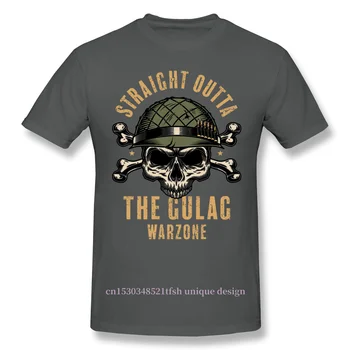Gulag Warzone Klasické Anime Šaty Dizajn COD Black Ops Studenej Vojny Dobrodružné Hry Bavlna Camiseta Muži T-Shirt