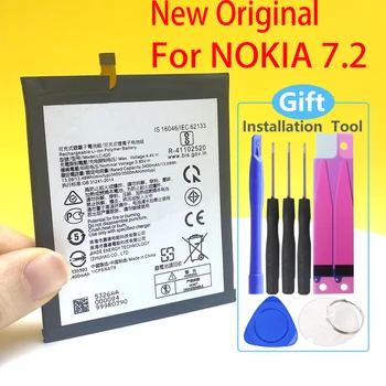 NOVÉ Originálne Batérie Nokia 6.2 7.2 TA-1198 TA-1200 TA-1196 LC-620 3500mah Mobilný Telefón + Darček Nástroje