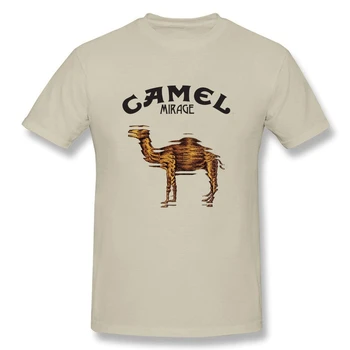 Zodpovedajúce Oblečenie Pre Priateľ Camel Tričko Big Veľkosť Krátky Rukáv Vlastné pánske T-shirt Lete Vintage Bavlna Muži košele