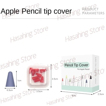 Ceruzka Tip Kryt pre Apple Ceruzka 2. 1. Generácie Stlmiť Silikónové Nib Prípade Ceruzka Pokrytie Pokožky Screen Protector pre IPad Pro