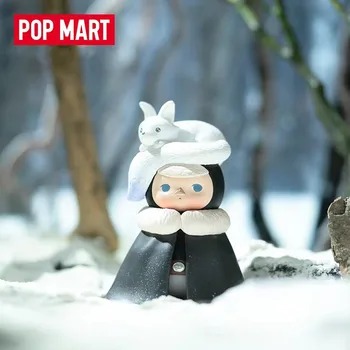 Pôvodné POPMART PUCKY Elf Zimné Dieťa Série Slepé Okno Hračky Model Potvrdiť Štýl Roztomilé Anime Obrázok Darček Prekvapenie Box