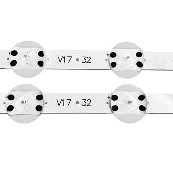 2 KS podsvietenie LED pásy pre LG 32LJ610V 32LJ510V 32LJ510U HC320DXN-ABSL1-2143 LC320DXE (FK)(A2) 6916L-2855B V18 32 V17 32