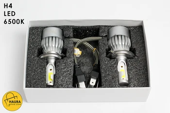 LED Svetlomet All-in-One Super Svetlé Chladiaci Systém Kompaktný H1| H3| H4 | H7 | 9005 | 9006 H8/H9/H11 | 6500K Bezplatnú Prepravu 2 KS