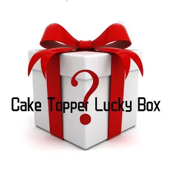 5 ks Viac Druhov Happy Birthday Akryl Tortu Vňaťou Šťastie Box Gold Narodeninovú Tortu, Mulčovače pre Deti Narodeninovej Party Cake Dekorácie
