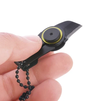Top Kvalita Mini Zips Nôž Utility Nôž Vonkajšie Prežitie Gadget Keychain Prívesok Vreckový Nôž Multi Nástroje Camping Výstrojom