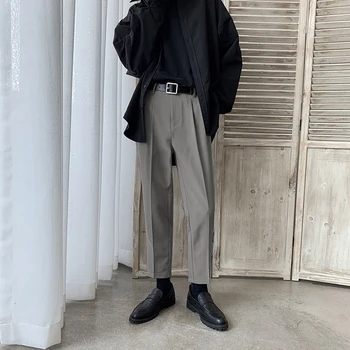 Pánske Západného štýlu Nohavice Muž Voľné Voľný čas Ležérne Nohavice Business Dizajn Bavlny Oblek Nohavice Formálnych Nohavíc Farby Veľkosť M-2XL