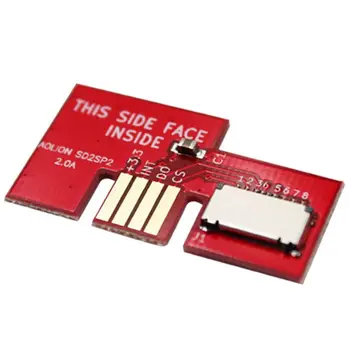 Výmena Karty Micro SD Adapter TF Card Reader pre NGC Hra Cube SD2SP2 SDLoad SDL Adaptér Profesionálne Opravy Dielov 96BA