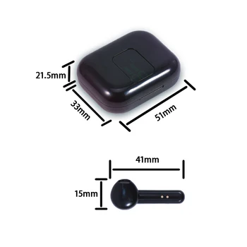 BOHM Bezdrôtová Dotyková Headset TwS5.0 HIFI Slúchadlá s ultra-dlhé trvanie LED digitálny displej slúchadlá slúchadlá slúchadlá